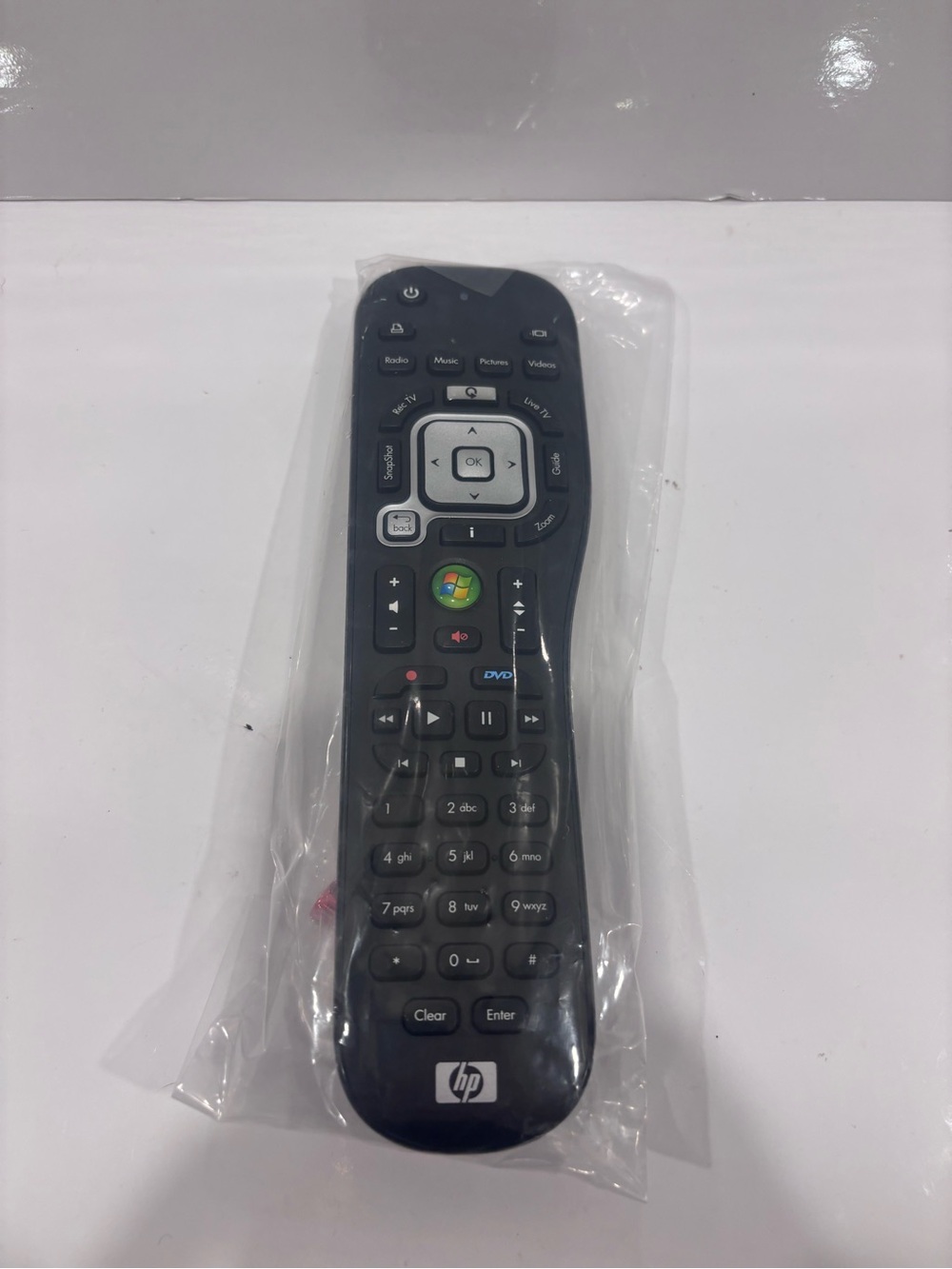 HP Windows Media Center Remote Control – Live TV DVD Music Pictures PC HTPC new